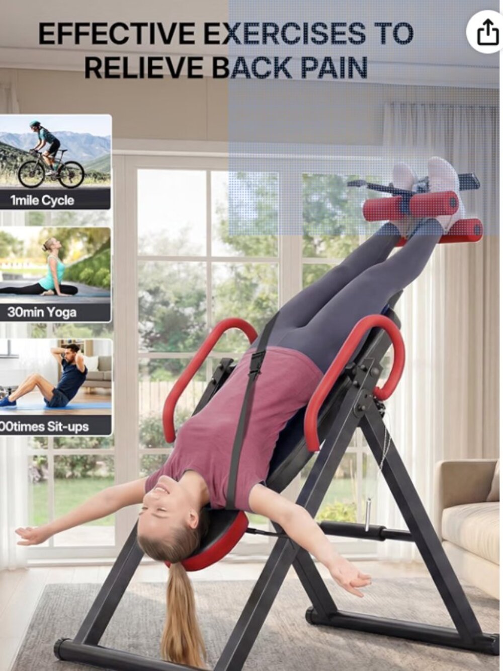 Inversion Table - New - Picture 2 of 2